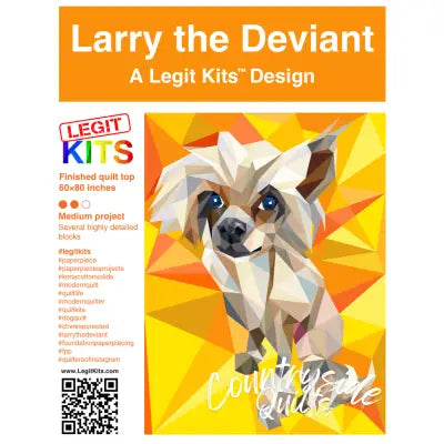 Larry the Deviant Quilt Kit