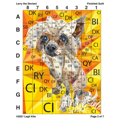 Larry the Deviant Quilt Kit