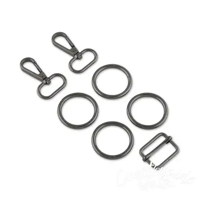 Lauren Hardware Kit Gunmetal