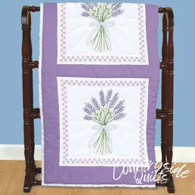 Lavender 18in Quilt Blocks