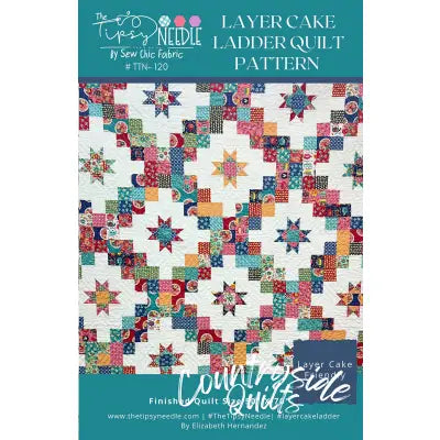 Layer Cake Ladder Quilt