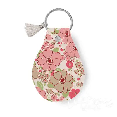 Leather Circle Key Chain Mercantile