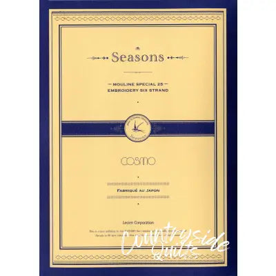 Lecien Cosmo Seasons Floss Skeins Color Card