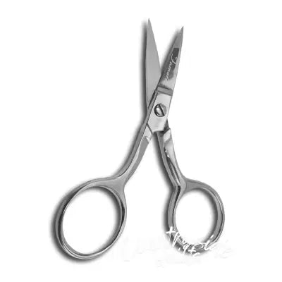 Left-Handed Large Ring Fine Tip Scissors 4in