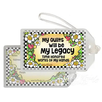 My Legacy Bag Tag