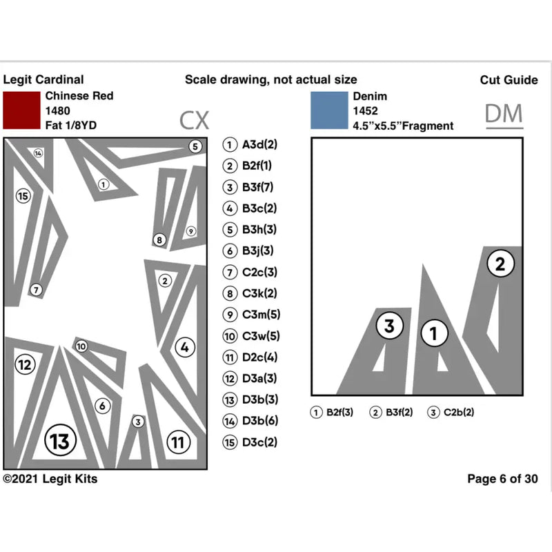 Legit Cardinal Pattern PT028
