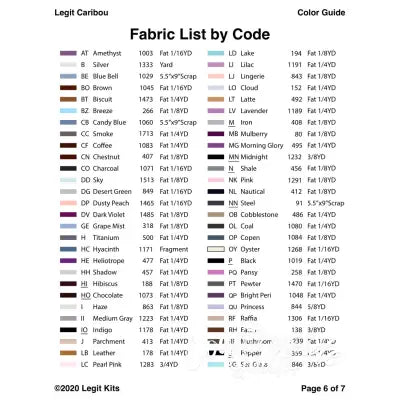 Legit Caribou Pattern