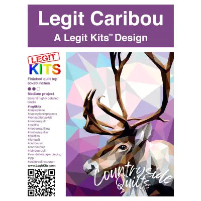 Legit Caribou Quilt Kit