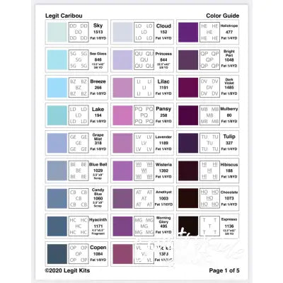 Legit Caribou Quilt Kit