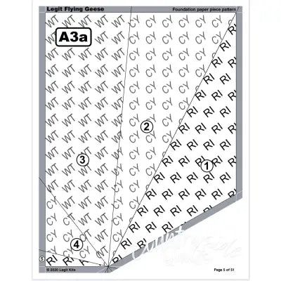 Legit Flying Geese Pattern