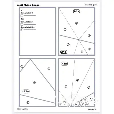 Legit Flying Geese Pattern