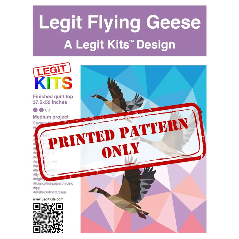 Legit Flying Geese Pattern PT010