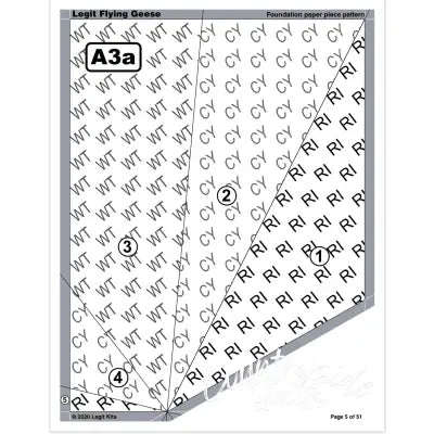 Legit Flying Geese Quilt Kit