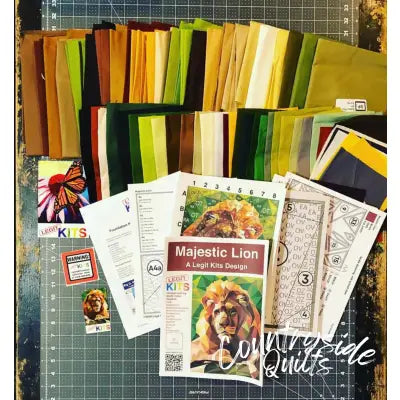 Legit Lion Full Quilt Kit