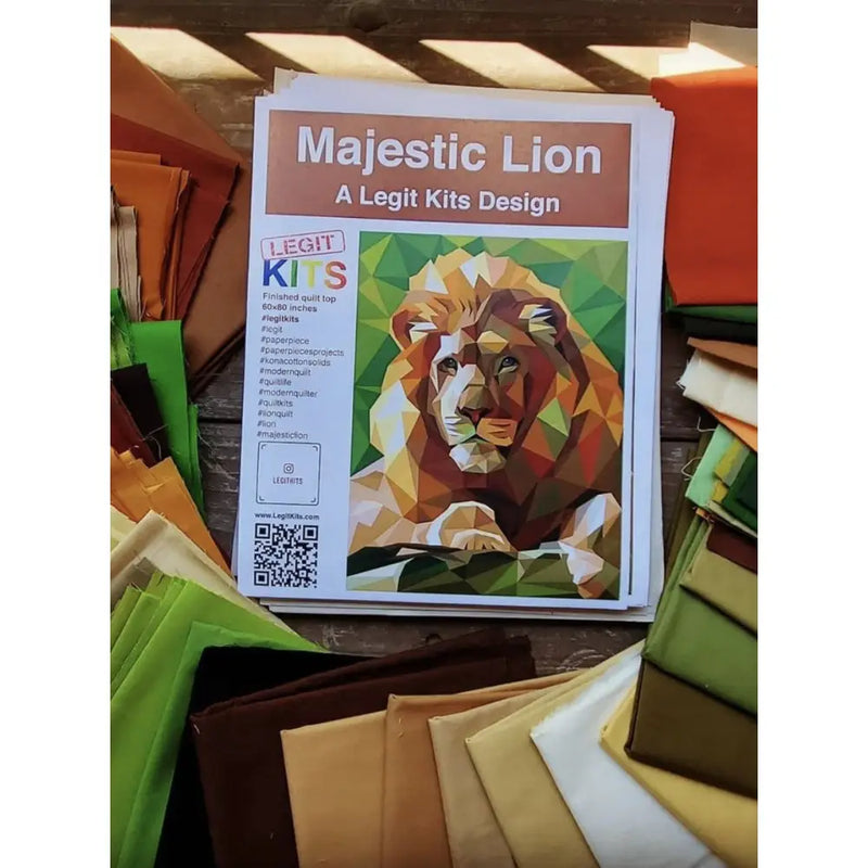 Legit Lion Full Quilt Kit QK006