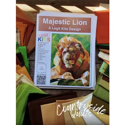 Legit Lion Full Quilt Kit