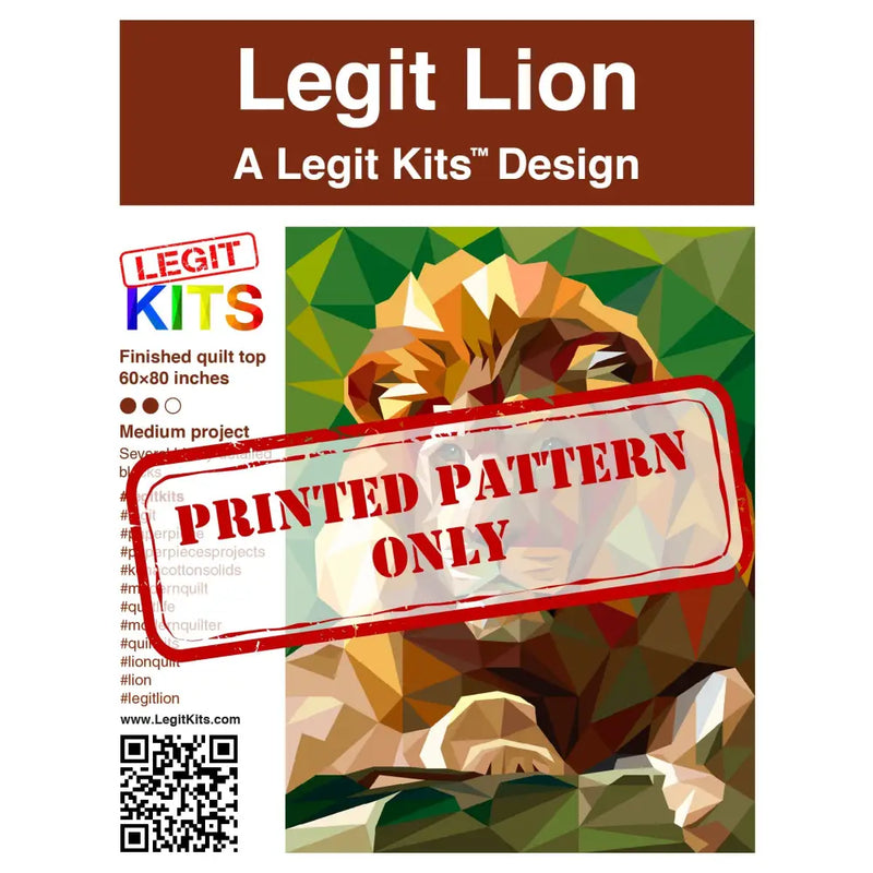Legit Lion Pattern PT006