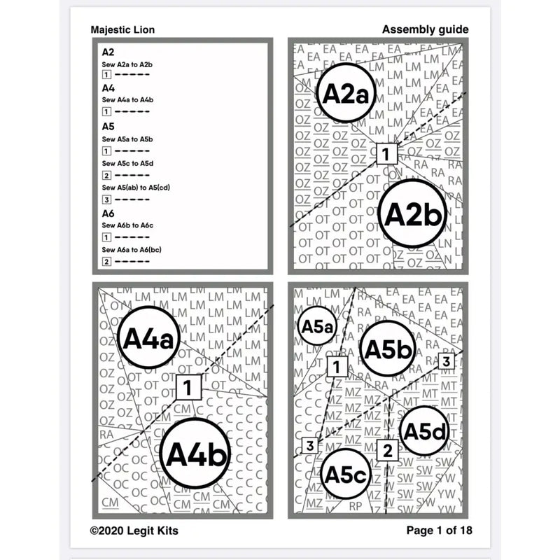 Legit Lion Pattern PT006