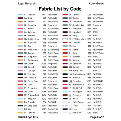 Legit Monarch Quilt Kit