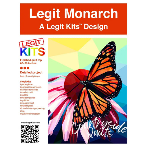 Legit Monarch Quilt Kit QK011