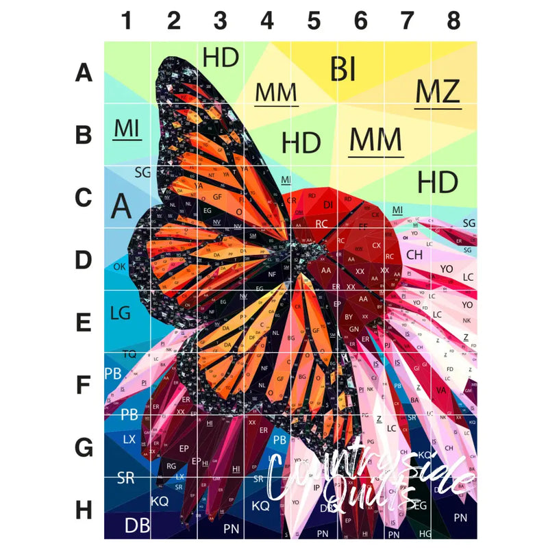 Legit Monarch Quilt Kit QK011