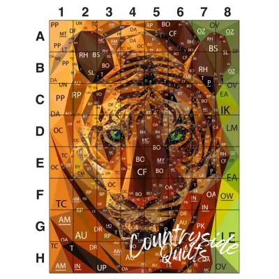 Legit Tiger Quilt Kit