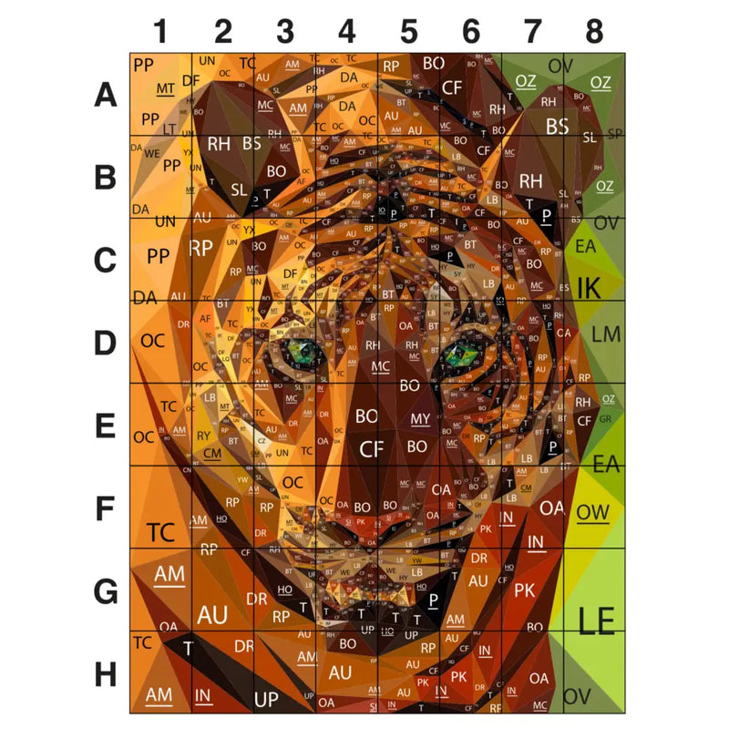 Legit Tiger Quilt Kit QK015