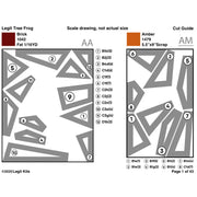 Legit Tree Frog Quilt Kit QK014