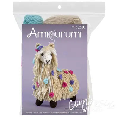 Leisure Arts Amigurumi Kit Alpaca