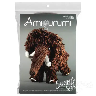 Leisure Arts Amigurumi Kit Woolly Mammoth
