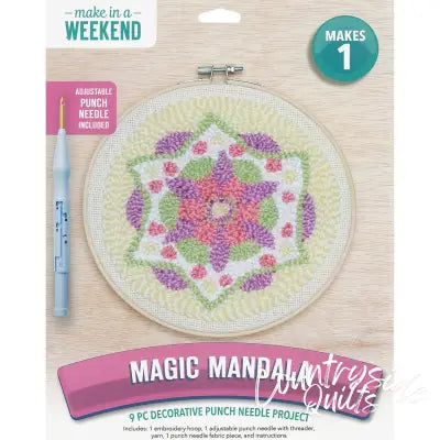 Leisure Arts Punch Needle Mandala