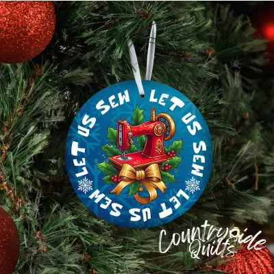 Let Us Sew Ornament