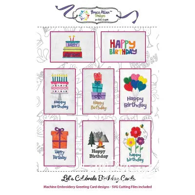 Let's Celebrate Birthday Cards