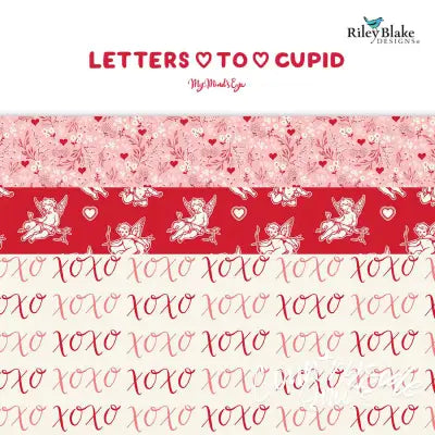 Letters to Cupid Fat Quarter Bundle, 21 Pcs.