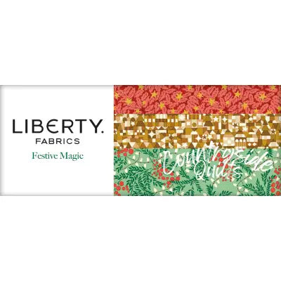 Liberty Festive Magic 5in Squares, 42 Pcs.