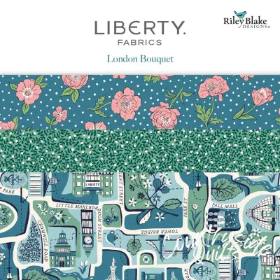 Liberty London Bouquet 2-1/2in Strips, 40pcs/bundle