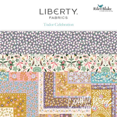 Liberty Tudor Celebration 5in Squares, 42pcs/bundle