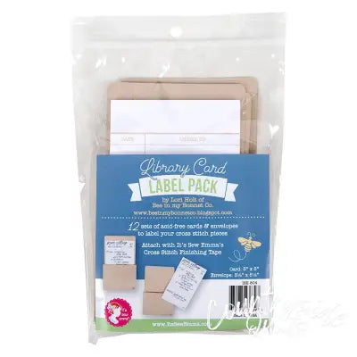 Library Card Label Pack by Lori Holt of Bee In My Bonnet Co