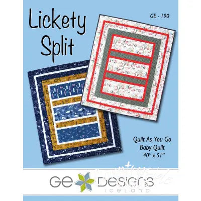 Lickety Split Quilt As You Go