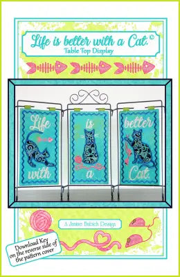 Life is Better With A Cat Table Top Display