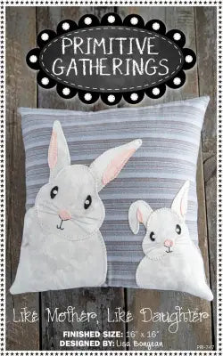 Like Mother Like Daughter Pillow