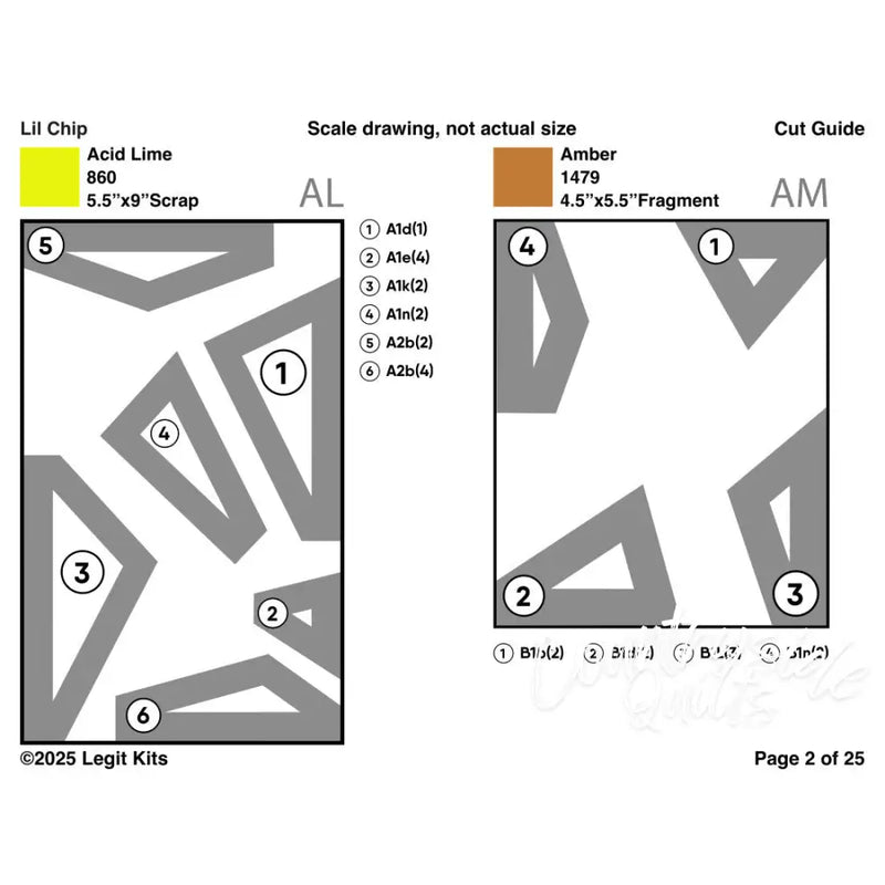 Lil Chip Quilt Kit QK069