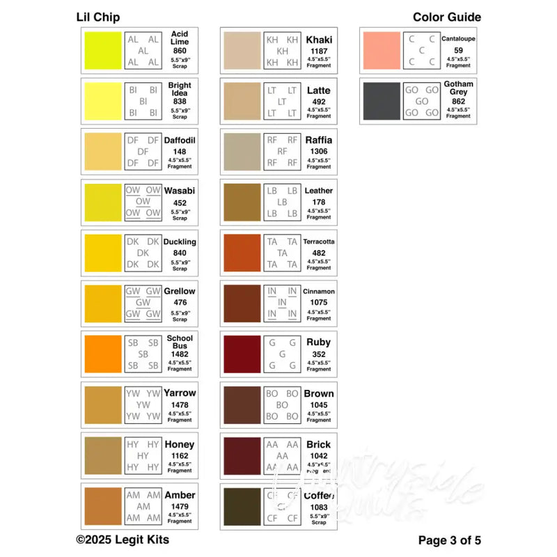 Lil Chip Quilt Kit QK069