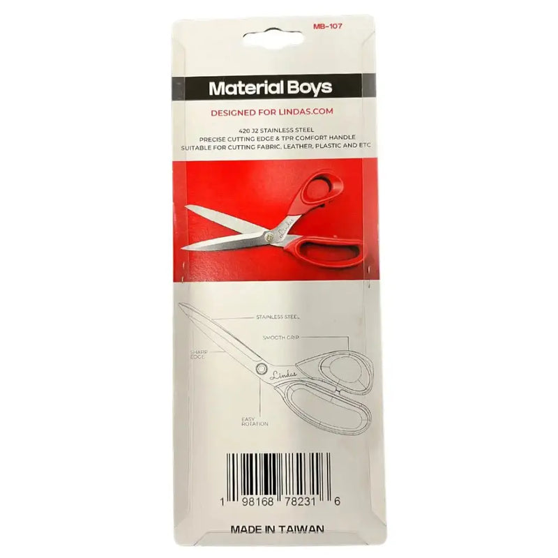 Linda’s - 9 Inch Stainless Steel Fabric Scissors Notion