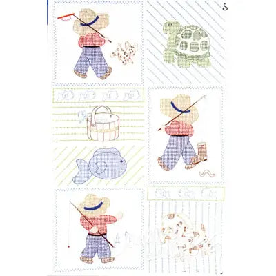 Little Boy Crib Quilt Top