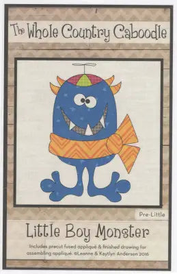 Little Boy monster precut