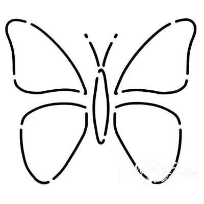 Little Butterflies Stencil