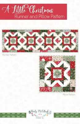 A Little Christmas Runner and Pillow Pattern
