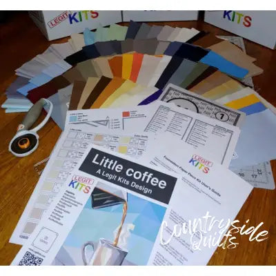 Little Coffee Quilt  Kit