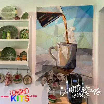 Little Coffee Quilt  Kit